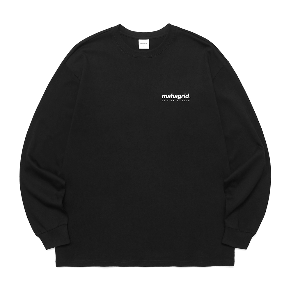 【mahagrid】22FW★ FLAGSHIP LS TEE MUSINSA | MAHAGRID FLAGSHIP LS TEE BLACK(MG2CFMT562A)